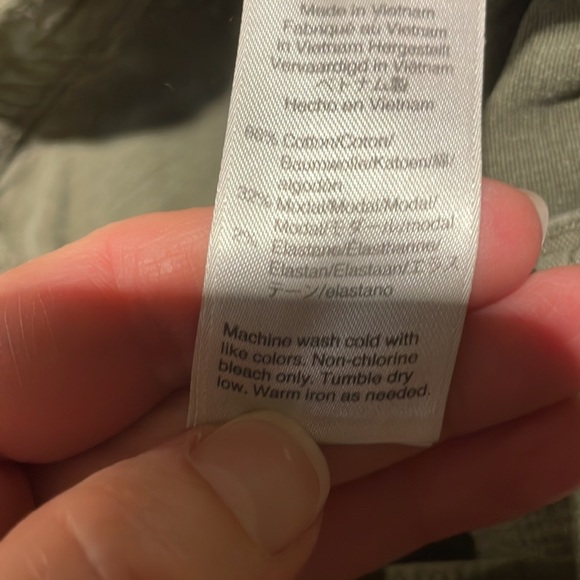 J.Crew Point Sur wide leg cropped trousers 28. Dark green - Picture 11 of 15